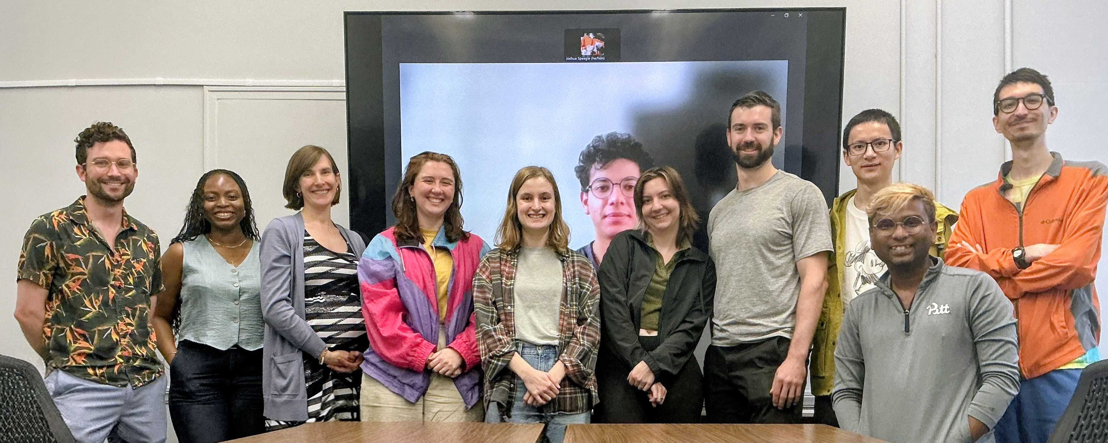 A group photo of the Astrostatistics Research Team from Summer 2025.